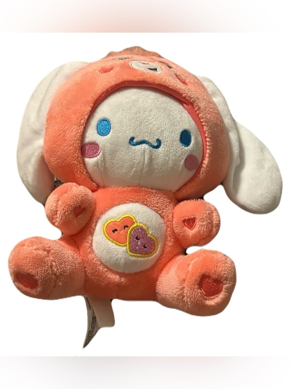 (Sanrio x Carebears) Cinnamoroll Love-A-Lot Bear Plush